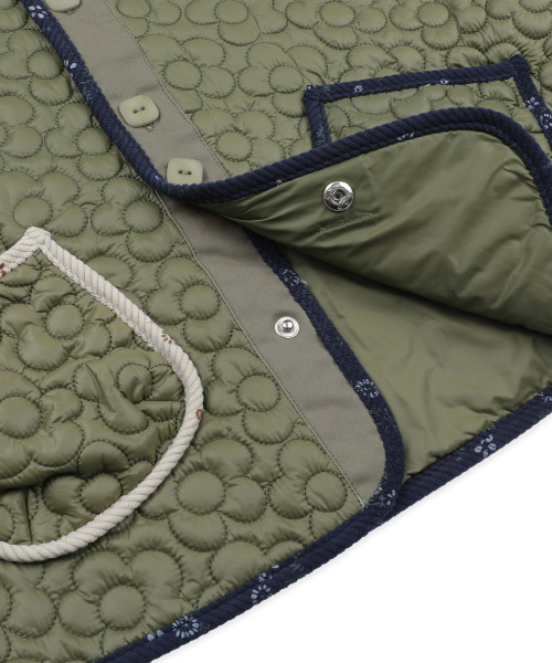 RuNaKi'Hu'(ルナキフ)の「WXJ051 キルティングジャケット (KHAKI)(ダウンジャケット/コート・レディース・その他・F)」の9枚目の写真