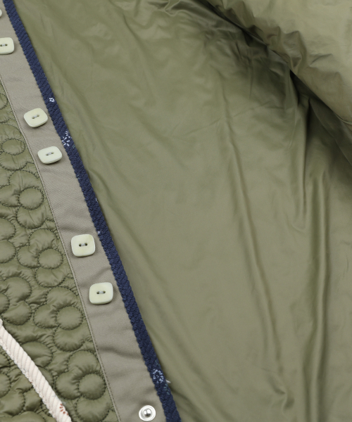 RuNaKi'Hu'(ルナキフ)の「WXJ051 キルティングジャケット (KHAKI)(ダウンジャケット/コート・レディース・その他・F)」の10枚目の写真