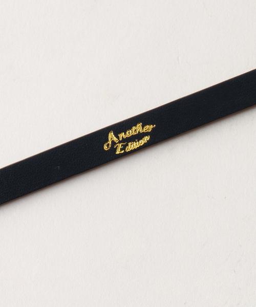 Another Edition（アナザーエディション）の「カラー細ベルト/AEBC カラーホソBELT◆（ベルト・レディース・オフホワイト/ベージュ/オレンジ/ネイビー・FREE）」の7枚目の写真