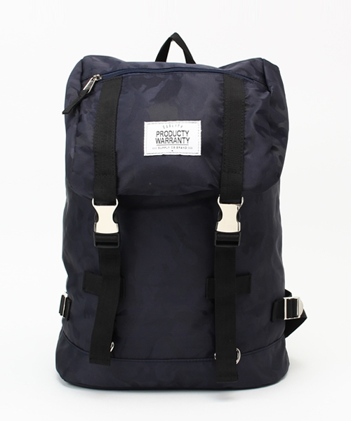 PRODUCTY WARRANTY（プロダクティワランティ）の「【PRODUCTY WARRANTY/ プロダクティワランティ】ダブルバックル バックパック カモフラージュ（バックパック/リュック・メンズ・グリーン/ブラック/ネイビー/ブラウン/ブラック系その他2・FREE）」の17枚目の写真