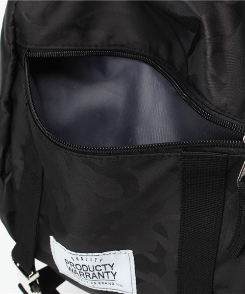 PRODUCTY WARRANTY（プロダクティワランティ）の「【PRODUCTY WARRANTY/ プロダクティワランティ】ダブルバックル バックパック カモフラージュ（バックパック/リュック・メンズ・グリーン/ブラック/ネイビー/ブラウン/ブラック系その他2・FREE）」の14枚目の写真