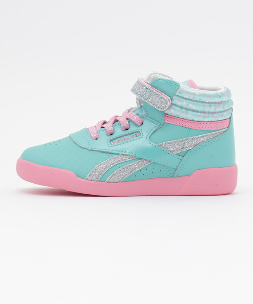 Reebok（リーボック）の「ディズニー「アナと雪の女王」 インファントシューズ Reebok CLASSIC（リーボック クラシック）（スニーカー・キッズ・アクア・14.5cm/15.0cm/15.5cm/16.0cm/12.5cm/13.5cm/11cm/13.0cm/14.0cm/12cm/10cm/9cm/11.5cm/10.5）」の3枚目の写真