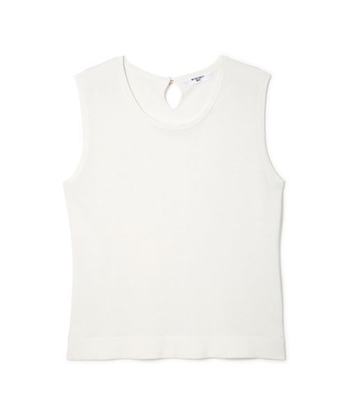 NATURAL BEAUTY BASIC（ナチュラルビューティーベーシック）の「【AneCan 5月号掲載】UV CUT ノースリーブニット（ニット/セーター・レディース・ブラック/カーキ/ホワイト系その他/ピンク・MEDIUM）」の2枚目の写真