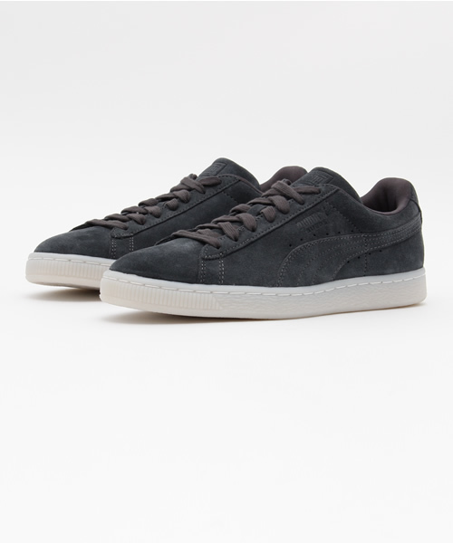 PUMA（プーマ）の「PU スエードクラッシックColored（スニーカー・レディース・ネイビー/ブラック/レッド・24cm/23.5cm/23cm/24.5cm）」の2枚目の写真