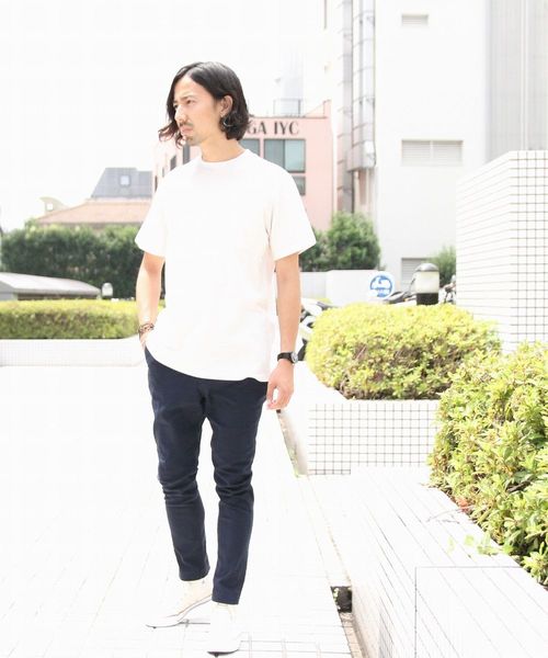 coen(コーエン)の「ストレッチスリムテーパードチノパンツ(チノパンツ・メンズ・ネイビー/ホワイト/オリーブ/ベージュ/ブラック/その他1・MEDIUM/LARGE/X-LARGE/X-SMALL/SMALL)」の14枚目の写真