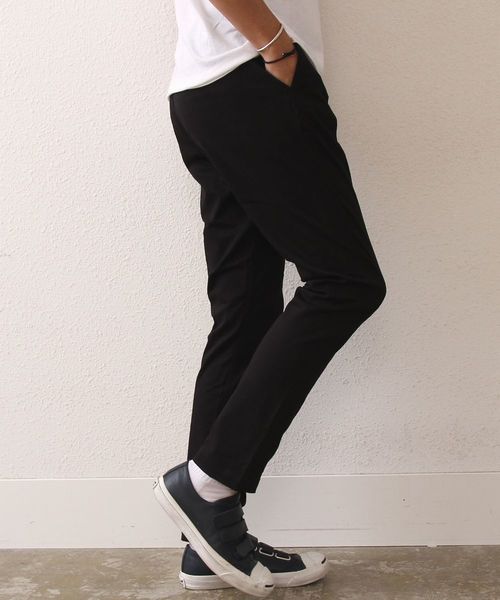 coen(コーエン)の「ストレッチスリムテーパードチノパンツ(チノパンツ・メンズ・ネイビー/ホワイト/オリーブ/ベージュ/ブラック/その他1・MEDIUM/LARGE/X-LARGE/X-SMALL/SMALL)」の9枚目の写真