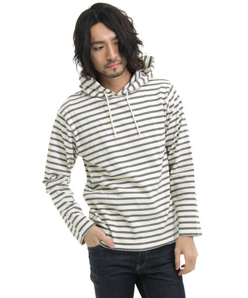 JOURNAL STANDARD(ジャーナルスタンダード)の「ORCIVAL JS SPECIAL BASQUE PARKA JSSO(パーカー・メンズ・ネイビー/グレー/ブルー系その他・2/4/3)」の1枚目の写真