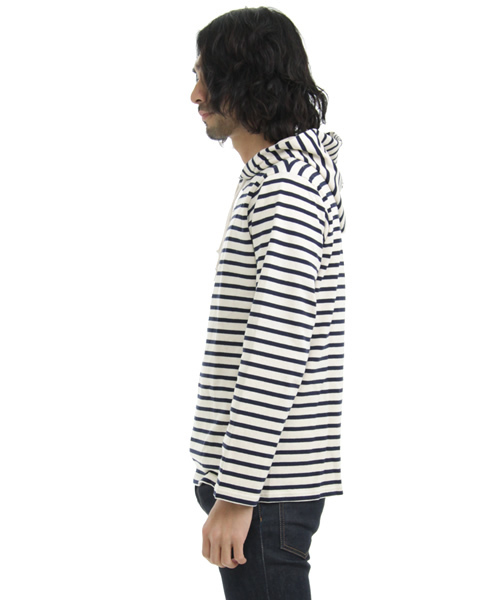 JOURNAL STANDARD(ジャーナルスタンダード)の「ORCIVAL JS SPECIAL BASQUE PARKA JSSO(パーカー・メンズ・ネイビー/グレー/ブルー系その他・2/4/3)」の4枚目の写真