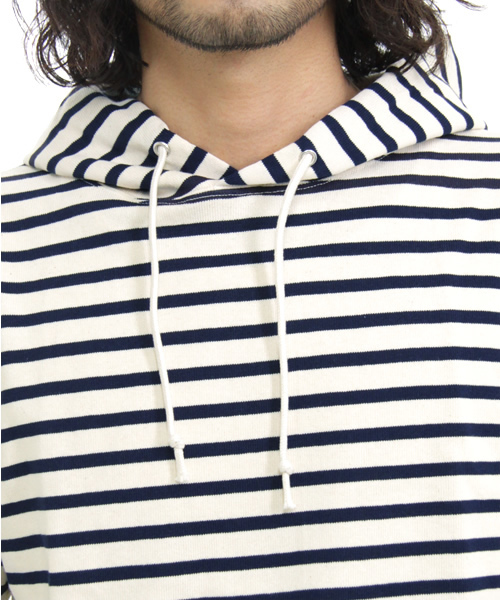 JOURNAL STANDARD(ジャーナルスタンダード)の「ORCIVAL JS SPECIAL BASQUE PARKA JSSO(パーカー・メンズ・ネイビー/グレー/ブルー系その他・2/4/3)」の6枚目の写真