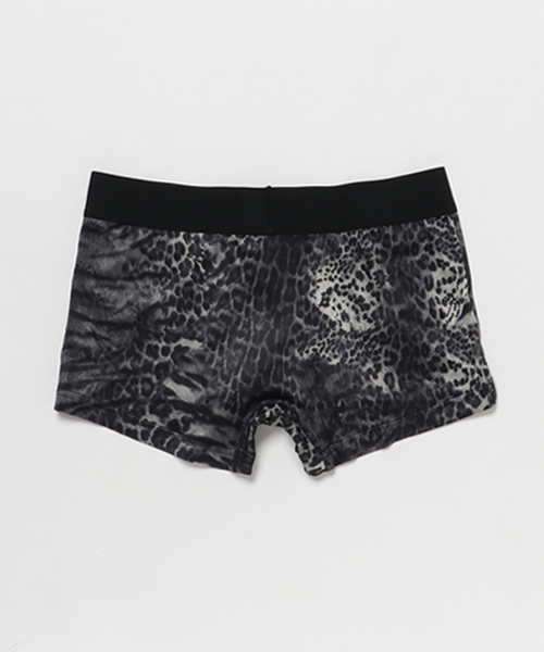 ROEN（ロエン）の「タイガーレオパード ボクサーパンツ（ボクサーパンツ・メンズ・グレー/キャメル・MEDIUM/LARGE）」の3枚目の写真