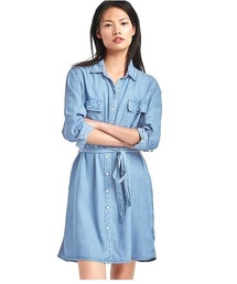 GAP | PATCH PKT SHIR(ワンピース)