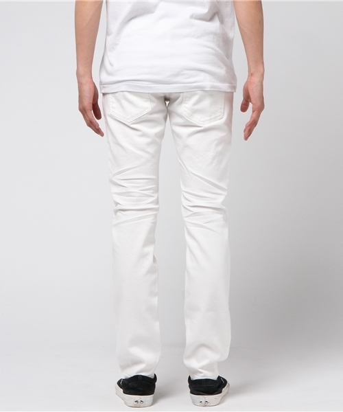 5351 POUR LES HOMMES（ゴーサンゴーイチプールオム）の「ロータスデニム（デニムパンツ・メンズ・ホワイト・48/44/46）」の4枚目の写真