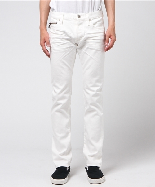 5351 POUR LES HOMMES（ゴーサンゴーイチプールオム）の「ロータスデニム（デニムパンツ・メンズ・ホワイト・48/44/46）」の5枚目の写真