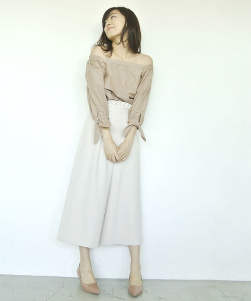 PROPORTION BODY DRESSING（プロポーションボディドレッシング）の「ソフトタイプライターブラウス（シャツ/ブラウス・レディース・ブルー/ホワイト/ブラウン/ピンク・2/3）」の5枚目の写真