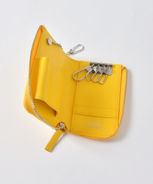 SHIPS（シップス）の「SHIPS:【SAFFIANO LEATHER】 イタリアンレザー キーケース（キーケース/キーアクセサリー・メンズ・ブルー/ベージュ/ネイビー/ブラック/ホワイト/レッド/ブラウン/イエロー/インディゴブルー/グリーン/コバルトブルー/ライトブルー/ダークグリーン・ONE SIZE）」の12枚目の写真