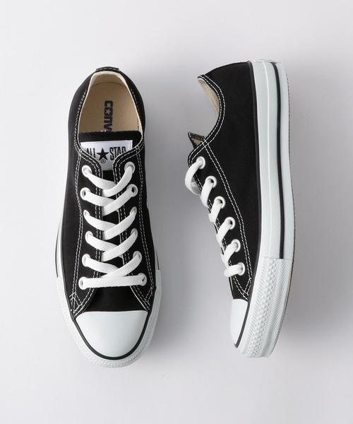 CONVERSE ALL STAR（コンバースオールスター）の「＜CONVERSE（コンバース）＞キャンバス ALLSTAR オールスタースニーカー о（スニーカー・レディース・ブラック/レッド/オフホワイト・24.5cm/25cm/23.5cm/23cm/24cm）」の3枚目の写真