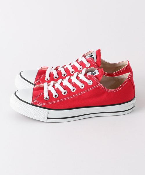 CONVERSE ALL STAR（コンバースオールスター）の「＜CONVERSE（コンバース）＞キャンバス ALLSTAR オールスタースニーカー о（スニーカー・レディース・ブラック/レッド/オフホワイト・24.5cm/25cm/23.5cm/23cm/24cm）」の5枚目の写真