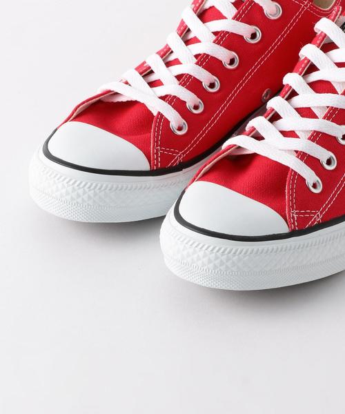 CONVERSE ALL STAR（コンバースオールスター）の「＜CONVERSE（コンバース）＞キャンバス ALLSTAR オールスタースニーカー о（スニーカー・レディース・ブラック/レッド/オフホワイト・24.5cm/25cm/23.5cm/23cm/24cm）」の8枚目の写真