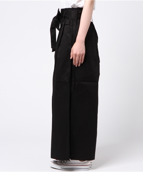 earth music&ecology(アースミュージックアンドエコロジー)の「・ハイウエストパンツ(その他パンツ・レディース・ライトカーキ/ライトインディゴブルー/ベージュ/インディゴブルー/ブラック・FREE)」の7枚目の写真