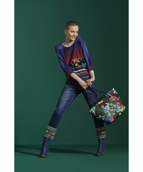 Desigual（デシグアル）の「「Desigual/デシグアル」T-シャツ（Tシャツ/カットソー・レディース・レッド系その他・L/M/XL/S）」の7枚目の写真