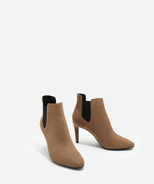 CHARLES & KEITH(チャールズ & キース)の「ヒールチェルシーブーツ / HEELED CHELSEA BOOTS(ブーツ・レディース・ブラック/ブラウン系その他/グレー・23cm/23.5cm/22.5cm/25cm/24.5cm)」の12枚目の写真