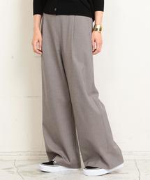 BEAUTY&YOUTH UNITED ARROWS | BY∴ TRハウンドトゥースタックワイドパンツ(その他パンツ)