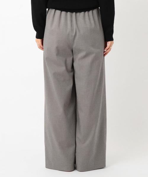 BEAUTY&YOUTH UNITED ARROWS（ビューティーアンドユースユナイテッドアローズ）の「BY∴ TRハウンドトゥースタックワイドパンツ ◆（その他パンツ・レディース・ブラウン/ブラック/ベージュ・SMALL/MEDIUM/LARGE）」の20枚目の写真