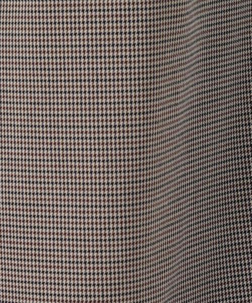 BEAUTY&YOUTH UNITED ARROWS（ビューティーアンドユースユナイテッドアローズ）の「BY∴ TRハウンドトゥースタックワイドパンツ ◆（その他パンツ・レディース・ブラウン/ブラック/ベージュ・SMALL/MEDIUM/LARGE）」の13枚目の写真