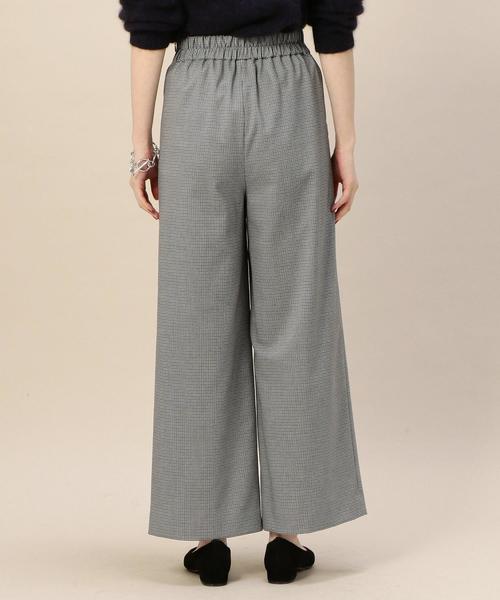 BEAUTY&YOUTH UNITED ARROWS（ビューティーアンドユースユナイテッドアローズ）の「BY∴ TRハウンドトゥースタックワイドパンツ ◆（その他パンツ・レディース・ブラウン/ブラック/ベージュ・SMALL/MEDIUM/LARGE）」の14枚目の写真