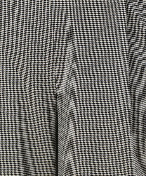 BEAUTY&YOUTH UNITED ARROWS（ビューティーアンドユースユナイテッドアローズ）の「BY∴ TRハウンドトゥースタックワイドパンツ ◆（その他パンツ・レディース・ブラウン/ブラック/ベージュ・SMALL/MEDIUM/LARGE）」の7枚目の写真