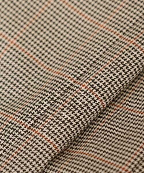 BEAUTY&YOUTH UNITED ARROWS（ビューティーアンドユースユナイテッドアローズ）の「BY∴ TRハウンドトゥースタックワイドパンツ ◆（その他パンツ・レディース・ブラウン/ブラック/ベージュ・SMALL/MEDIUM/LARGE）」の8枚目の写真