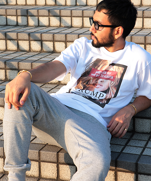 LIBERTY CITY（リバティシティ）の「【LIBERTY CITY/リバティーシティ】 [MONEY CAN BUY YOUR WAY TO HEAVEN] Tシャツ（Tシャツ/カットソー・メンズ・ホワイト/ライトグレー・LARGE/MEDIUM/SMALL）」の12枚目の写真