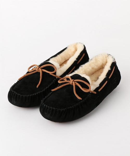 UGG(アグ)の「【WEB限定】<UGG(アグ)>DAKOTAダコタ スリッポンシューズ ◆(モカシン/デッキシューズ・レディース・ブラック/グレー/ブラウン・6/7/8/5)」の12枚目の写真