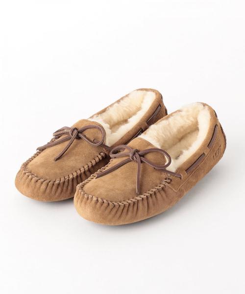 UGG(アグ)の「【WEB限定】<UGG(アグ)>DAKOTAダコタ スリッポンシューズ ◆(モカシン/デッキシューズ・レディース・ブラック/グレー/ブラウン・6/7/8/5)」の14枚目の写真