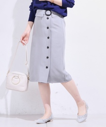 natural couture | フロントボタンタイトSK(スカート)