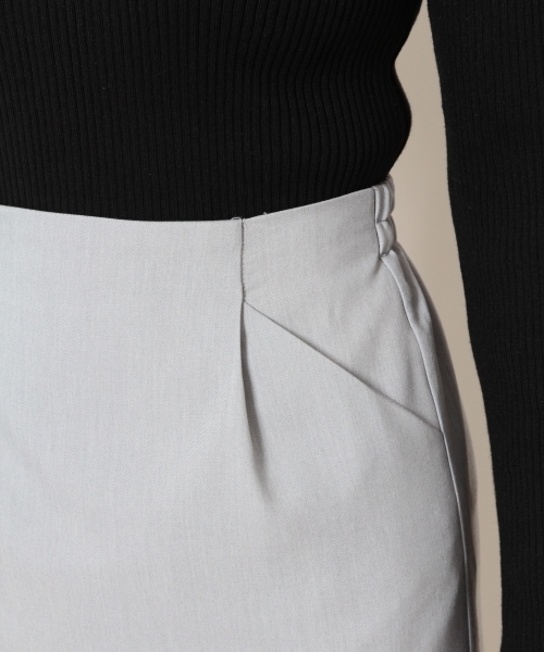 PAGEBOY（ページボーイ）の「コルセットベルトナロースカート（スカート・レディース・ライトグレー/カーキ/ブラック系その他/ネイビー/アイボリー/ブルー・FREE）」の17枚目の写真