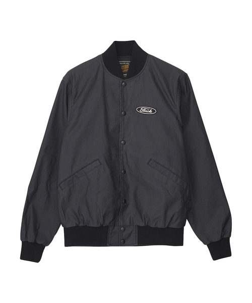 HYSTERIC GLAMOUR(ヒステリックグラマー)の「HELL HYSTERIC ワッペン スタジャン(ブルゾン・メンズ・ベージュ/ネイビー/ブラック・LARGE/MEDIUM/SMALL)」の7枚目の写真