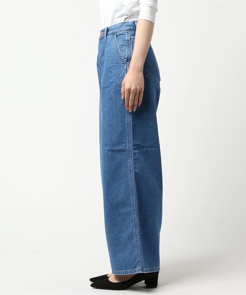 le.coeur blanc（ルクールブラン）の「Wranglerバギーデニムパンツ（デニムパンツ・レディース・サックスブルー/ブルー・38/36）」の10枚目の写真