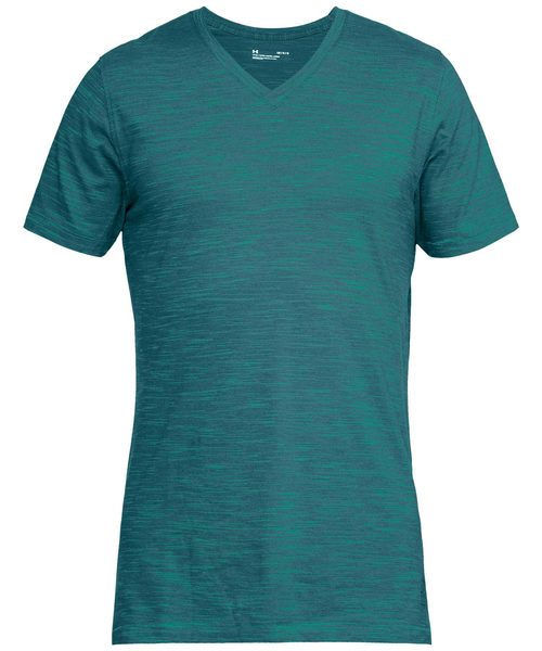 UNDER ARMOUR（アンダーアーマー）の「メンズ ライフスタイル半袖Tシャツ / スポーツスタイルコアVネック（Tシャツ/カットソー・メンズ・ブラック/ダークオリーブ/ホワイト/ネイビー/レッド/チャコールグレー/エメラルド・3XL/M/XXL/S/XL/L/SM/LG/MD）」の16枚目の写真