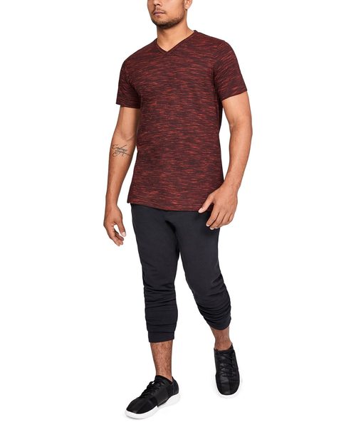 UNDER ARMOUR（アンダーアーマー）の「メンズ ライフスタイル半袖Tシャツ / スポーツスタイルコアVネック（Tシャツ/カットソー・メンズ・ブラック/ダークオリーブ/ホワイト/ネイビー/レッド/チャコールグレー/エメラルド・3XL/M/XXL/S/XL/L/SM/LG/MD）」の14枚目の写真