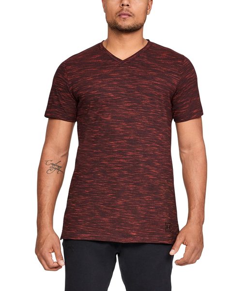 UNDER ARMOUR（アンダーアーマー）の「メンズ ライフスタイル半袖Tシャツ / スポーツスタイルコアVネック（Tシャツ/カットソー・メンズ・ブラック/ダークオリーブ/ホワイト/ネイビー/レッド/チャコールグレー/エメラルド・3XL/M/XXL/S/XL/L/SM/LG/MD）」の19枚目の写真