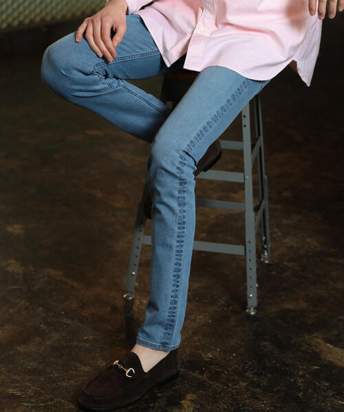 BEAUTY&YOUTH UNITED ARROWS（ビューティーアンドユースユナイテッドアローズ）の「【WEB限定】 by ジェギンス デニムパンツ（デニムパンツ・メンズ・ネイビー/コバルトブルー/ブラック・SMALL/X-LARGE/MEDIUM/LARGE）」の20枚目の写真