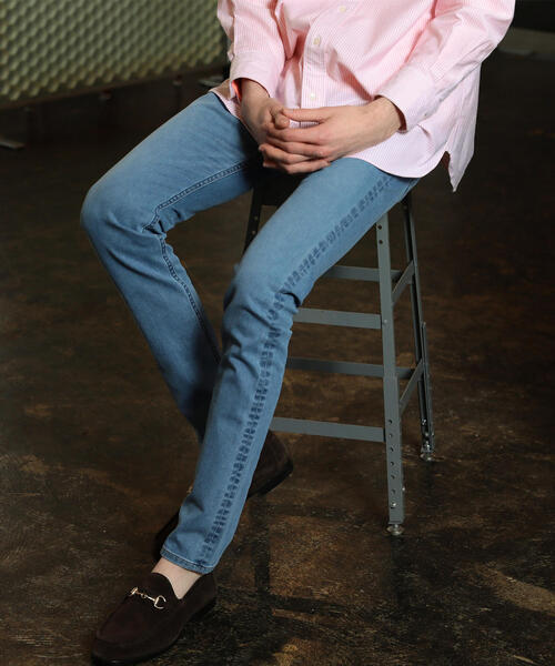 BEAUTY&YOUTH UNITED ARROWS（ビューティーアンドユースユナイテッドアローズ）の「【WEB限定】 by ジェギンス デニムパンツ（デニムパンツ・メンズ・ネイビー/コバルトブルー/ブラック・SMALL/X-LARGE/MEDIUM/LARGE）」の19枚目の写真