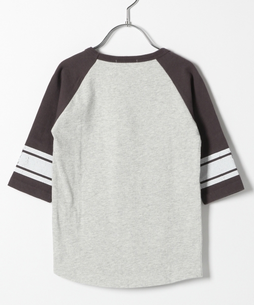 GLOBAL WORK（グローバルワーク）の「【キッズ】ラグランTEE7分袖/782403（Tシャツ/カットソー・キッズ・ブラック/グレー/ホワイト系その他2/ライトピンク・X-LARGE/XX-LARGE/MEDIUM/SMALL/LARGE）」の10枚目の写真