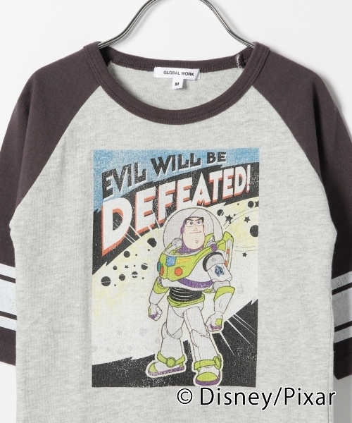 GLOBAL WORK（グローバルワーク）の「【キッズ】ラグランTEE7分袖/782403（Tシャツ/カットソー・キッズ・ブラック/グレー/ホワイト系その他2/ライトピンク・X-LARGE/XX-LARGE/MEDIUM/SMALL/LARGE）」の11枚目の写真