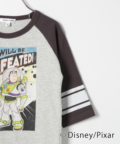 GLOBAL WORK（グローバルワーク）の「【キッズ】ラグランTEE7分袖/782403（Tシャツ/カットソー・キッズ・ブラック/グレー/ホワイト系その他2/ライトピンク・X-LARGE/XX-LARGE/MEDIUM/SMALL/LARGE）」の12枚目の写真