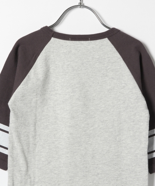 GLOBAL WORK（グローバルワーク）の「【キッズ】ラグランTEE7分袖/782403（Tシャツ/カットソー・キッズ・ブラック/グレー/ホワイト系その他2/ライトピンク・X-LARGE/XX-LARGE/MEDIUM/SMALL/LARGE）」の14枚目の写真