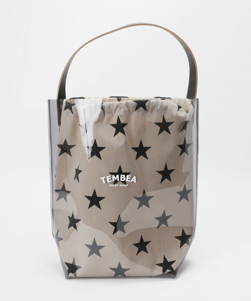 TEMBEA（テンベア）の「【TEMBEA /テンベア】JS別注星柄 デリバリートート◆#（トートバッグ・レディース・ホワイト/ブラック・FREE）」の13枚目の写真