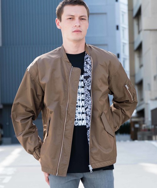 【NUMBER (N)INE】《別注》ハイカウントツイルビッグシルエットMA-1 【NUMBER (N)INE】《別注》ハイカウントツイルビッグシルエットMA-1