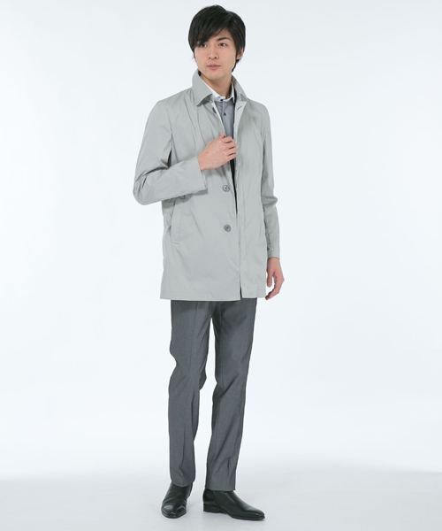 Calvin Klein（カルバン・クライン）の「ダブルフェイスタフタコート